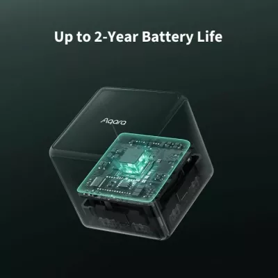 kontroller i zgjuar kub, AQARA Cube T1 Pro, CTP-R01, Zigbee 3.0, 6 gjeste, bateri deri 2 vjet, i bardhë