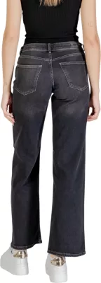 Xhinse për femra Only ONLJUDY-O LW WIDE LEG DNM TAI850, të zeza [Madhësia: M]