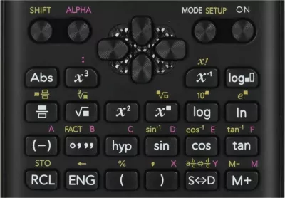 Kalkulator shkencor CASIO, i zi
