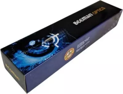 Shënjestër optike Industry Brand BEEMAN 3-9x40 me tub 1" dhe mbajtëse, e zezë