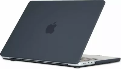 Mbështjellës Tech-Protect SmartShell për MacBook Pro 14" (M1/M2/M3), i zi mat