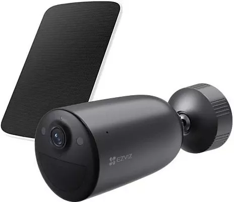 Set kamerë sigurie Ezviz EB3 4G Wi-Fi me panel diellor 6.2W, e zezë