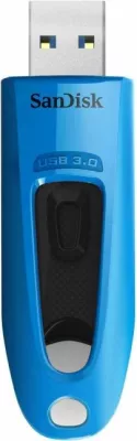 USB flash drive SanDisk Ultra SDCZ48-064G-U46B 64GB USB 3.0, kaltër/zi