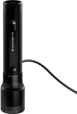 Elektrik dore Ledlenser P7R, LED, 80 orë, IP68, i zi