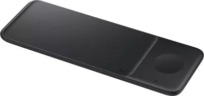 Karikues wireless Samsung Trio EP-P6300TBEGEU 3-në-1, me karikues muri dhe kabllo, i zi