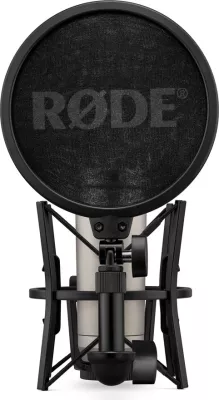 Mikrofon kondesator RØDE NT1 (Gen.5), i argjend