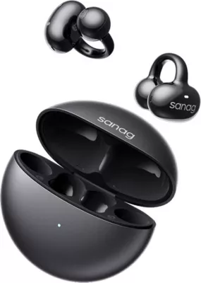 Kufje wireless Sanag S6S, TWS, ANC, Bluetooth 5.3, të zeza