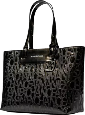 Çantë shopper për femra Armani Exchange XW001481 AF17290, e zezë