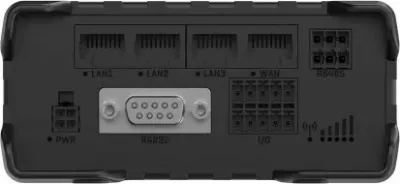 Router Teltonika RUT976Redcap, 5G, 4 porte Gigabit, 2 SIM, i zi