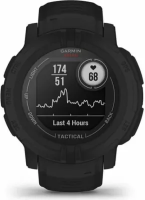 Orë sportive Garmin unisex, e zezë