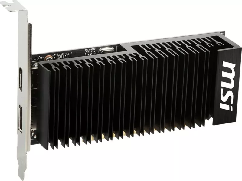 Kartelë grafike MSI GeForce GT 1030 2GHD4 LP OC, 2 GB, GDDR4, e zezë