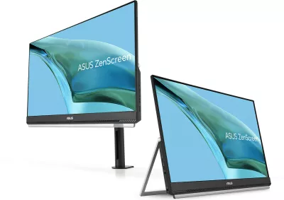 Monitor ASUS ZenScreen MB249C, 23.8", Full HD, LED, i zi