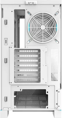 Kasë Darkflash DY451 PRO, midi tower, ARGB, 1 ventilator, e bardhë