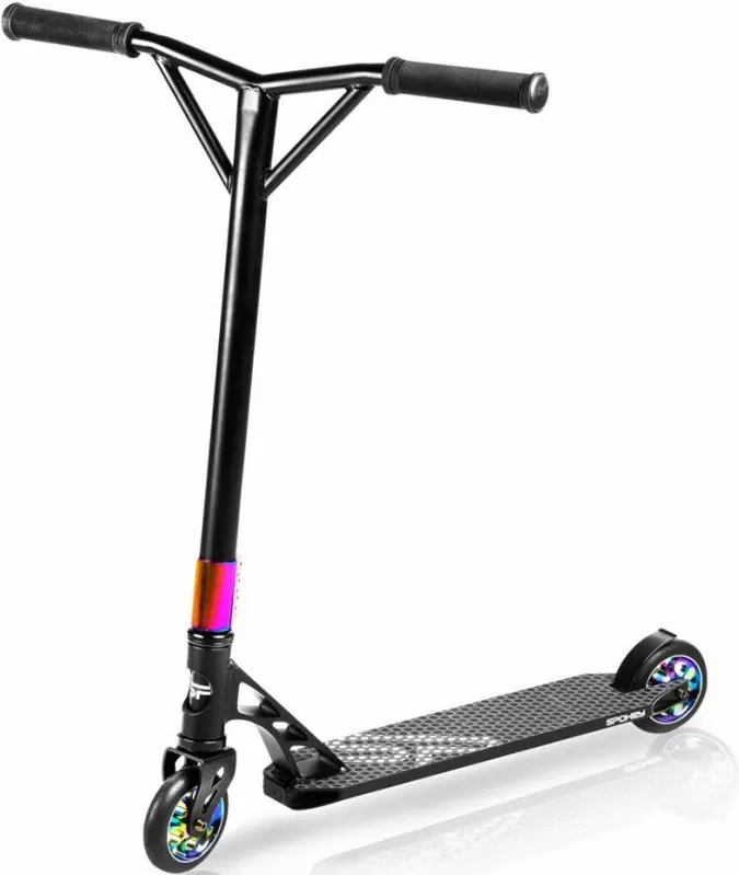 Scooter Spokey Fastplant 924731 për meshkuj dhe femra, ngjyrë e zezë