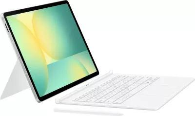 Mbështjellës tastierë Samsung EF-DX625, QWERTZ, Gjermanisht, Trackpad, Galaxy Tab S10 FE+, Bardhë