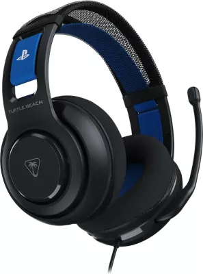 Kufje gaming Turtle Beach Atlas 200 PS, me kabllo 3.5 mm, 50 mm, mikrofon flip-to-mute, të zeza