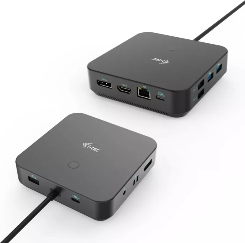 Docking station I-Tec USB-C HDMI Dual DP, 100W, 3x 4K, 10Gbps, i zi
