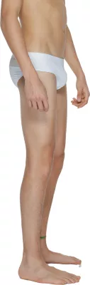 Të poshtme noti për meshkuj Calvin Klein KM0KM00995, të bardha [Madhësia: XL]