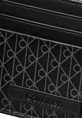 Mbajtëse kartash për meshkuj Calvin Klein LV04D1083G, e zezë