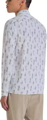 Këmishë për meshkuj Antony Morato Barcelona MMSL00614-FA430593, e bardhë [Madhësia: 48]