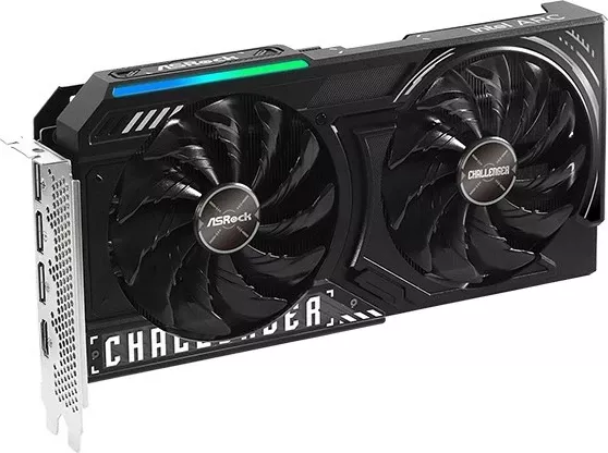 Kartelë grafike Asrock Challenger Intel Arc B570, 10GB GDDR6, E zezë