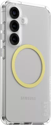 Mbështjellës PanzerGlass CARE Flagship Case Clear Chardonnay QI për Samsung Galaxy S25 transparent
