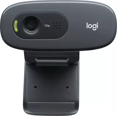 Webkamerë Logitech C270 HD 720p USB me mikrofon, e zezë