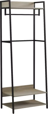 Mobilje hyrëse, gardërobë e hapur, ARANJA FH18085, metal-melaminë, 64x40x169 cm