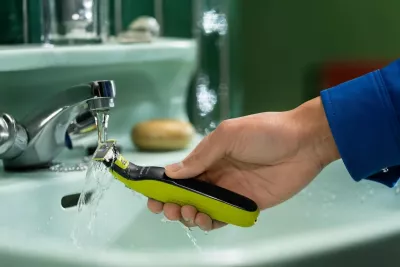 Koka rezervë për makinën rroje Philips OneBlade 360 QP624/50, 2 copa, limon