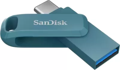 USB memorje SanDisk Ultra Dual Drive Go SDDDC3-128G-G46NBB 128GB USB-C/USB-A USB 3.2 Gen 1, blu