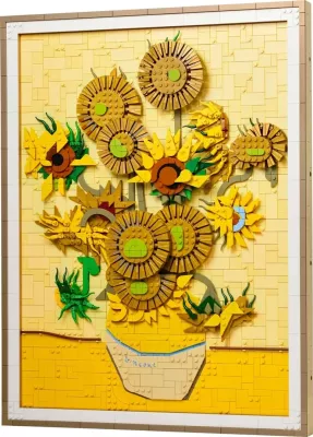 Set LEGO ART Vincent van Gogh Sunflowers 31215, për të rritur
