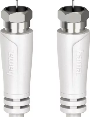 Kabel antene Hama 90DB, 1.5m, i bardhë