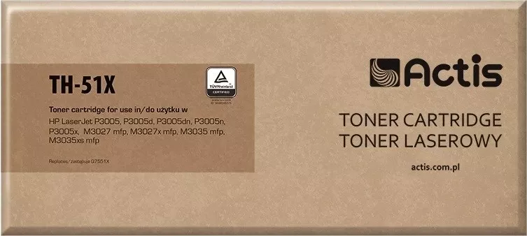 Actis Toner zëvendësues për printer HP, Standard; 1300 fletë, ngjyrë e zezë