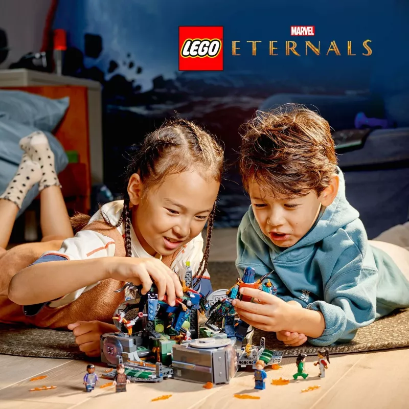 Set ndërtimi LEGO Marvel Avengers Rise of the Domo, 8 vjeç, plastik, 1040 pjesë