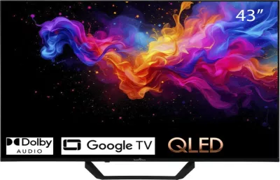 Smart TV SmartTech 43QG02V2 43" QLED 4K Google TV, HDR10, Dolby Audio