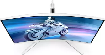 Monitor gaming Philips Evnia 32M2C5501/00 31.5\" Fast VA QHD 180Hz 1ms i lakuar HDR400 RGB, i bardhë