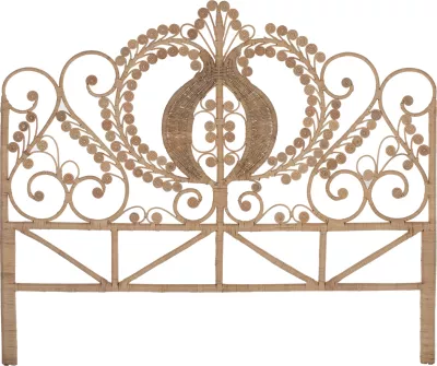 Kokë krevati të bërë nga rattan për përdorim profesional 160cm.FH9358