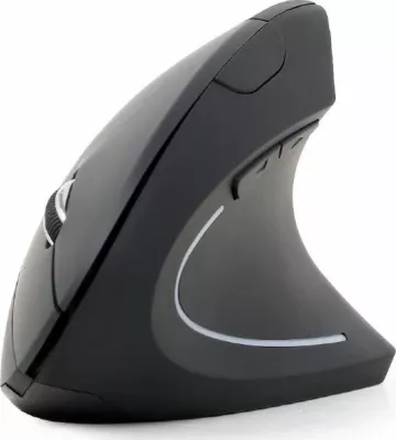 Maus Gembird MUSW-ERGO-01 wireless optik 1600 DPI 6 butona, i zi