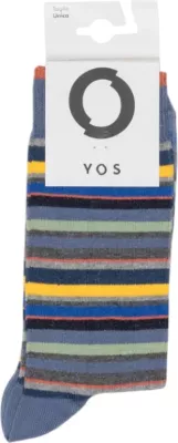 Çorape të shkurta për meshkuj YOS MILLERIGHE, denim blu
