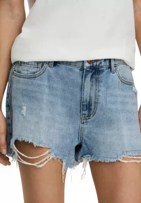 Shorce xhinsi për femra Only ONLPACY HW DNM 15256232, blu e çelët [Madhësia: M]
