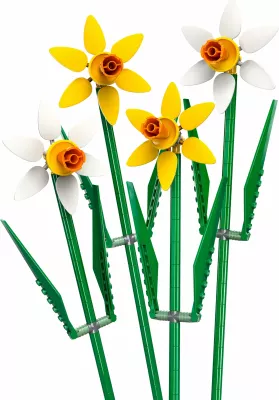 Set ndërtimi LEGO Daffodils, 216 copë, shumëngjyrësh