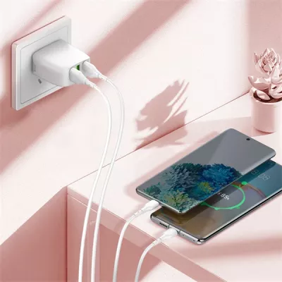 Kabllo karikimi dhe data LDNIO LS841_L USB-A në Lightning 25W 1m, e bardhë