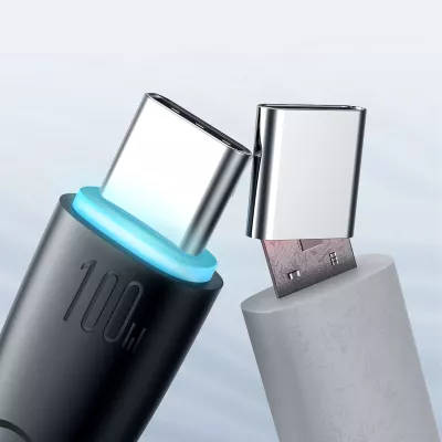 Kabllo Joyroom Starry Series SA32-AC6, USB-A në USB-C, 1m, 100W, e zezë