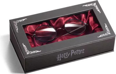 Syze koleksionuese Noble Collection Harry Potter Replica, me kuti ruajtëse lëkurë artificiale