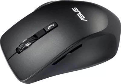 Maus ASUS WT425, Optik, RF Wireless, 1600 DPI, Ngjyrë e zezë