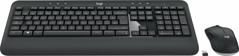 Tastierë dhe maus Logitech MK540 Advanced, Wireless, USB, Membranë, QWERTY, Ngjyrë e zezë