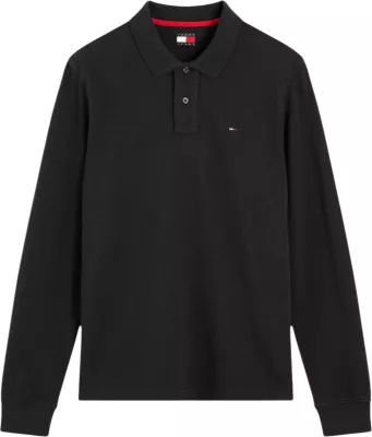 Maicë polo me mëngë të gjata Tommy Hilfiger Jeans DM0DM23630, për meshkuj, e zezë [Madhësia: XXL]