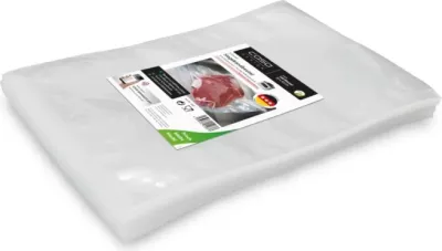 Qese vakuumi CASO 3-Star 1286, 25×35 cm, 90 µm, për makinë vakuumi me dhomë, transparente, 100 copë