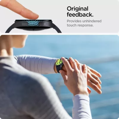 Xham i temperuar Spigen Glas.tR EZ Fit për Samsung Galaxy Watch 7, 44 mm, 2 copë