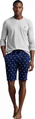 Maicë e brendshme me mëngë të gjata për meshkuj Ralph Lauren L/S Crew Sleep Top 714844759003, e hirtë [Madhësia: XXL]